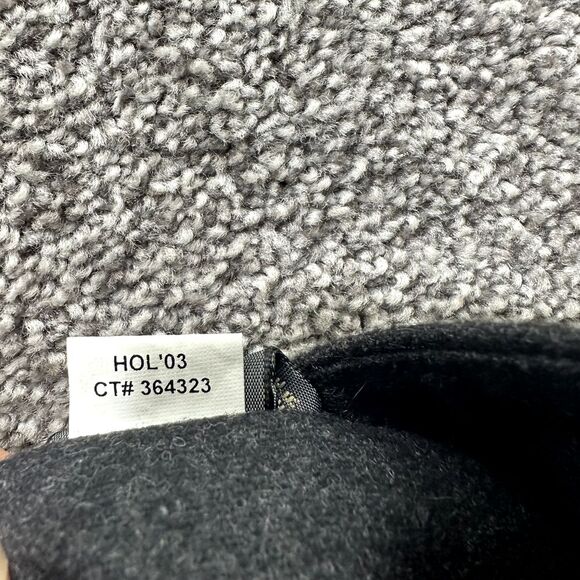 VTG Banana‎ Republic Pencil Skirt 6 Gray Wool Blend Front Slit Back Zip Lined - Picture 13 of 14